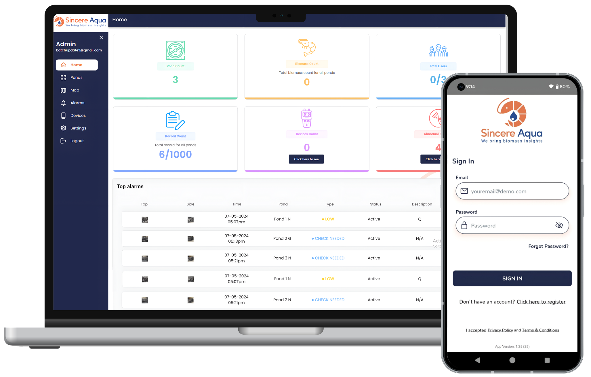 Deskcode Solution Pvt. Ltd. - Sincere Aqua – Shrimp  Farming