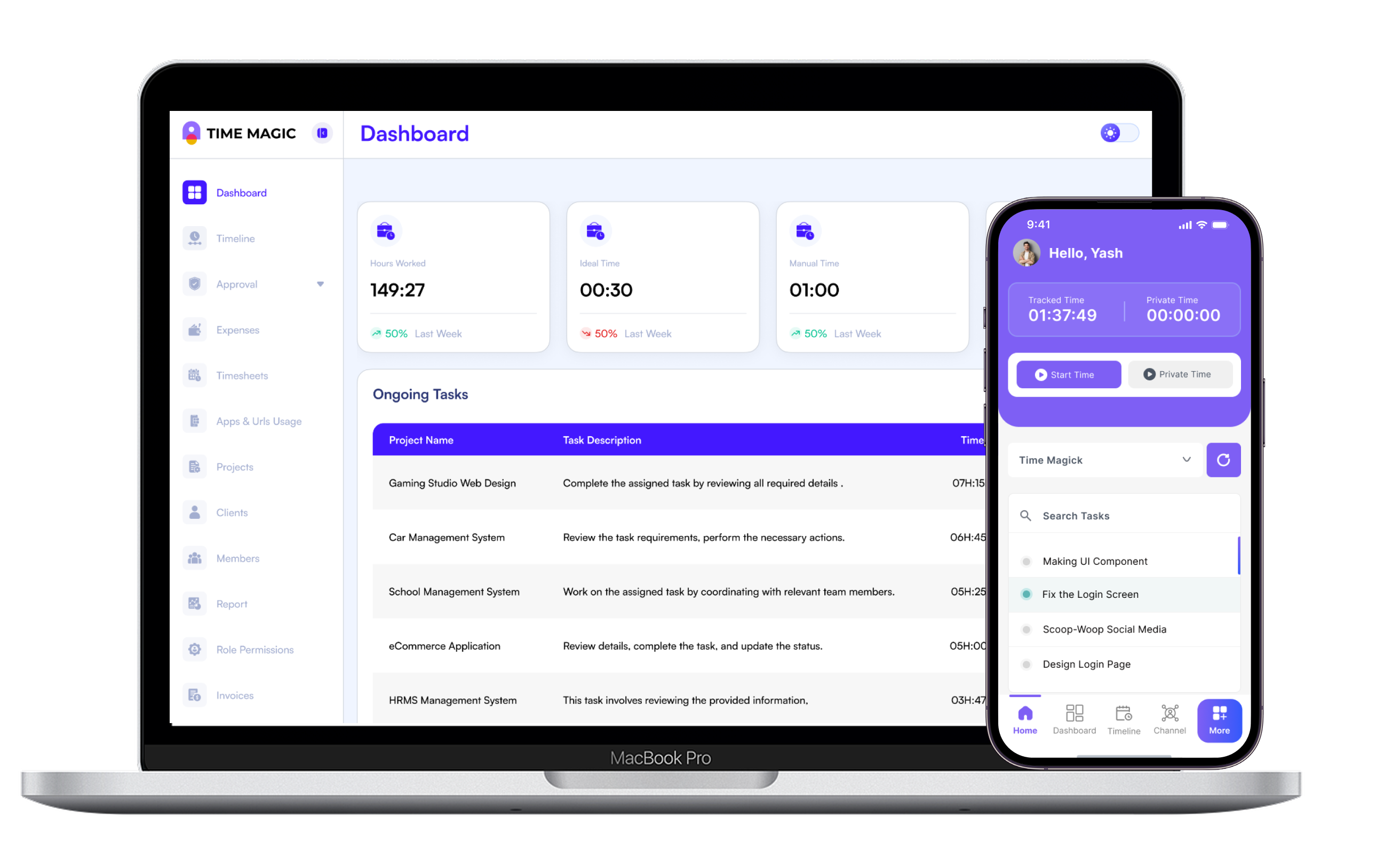 Deskcode Solution Pvt. Ltd. - Time Magick